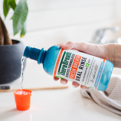 Whitening Fresh Breath Oral Rinse - Dazzling Mint