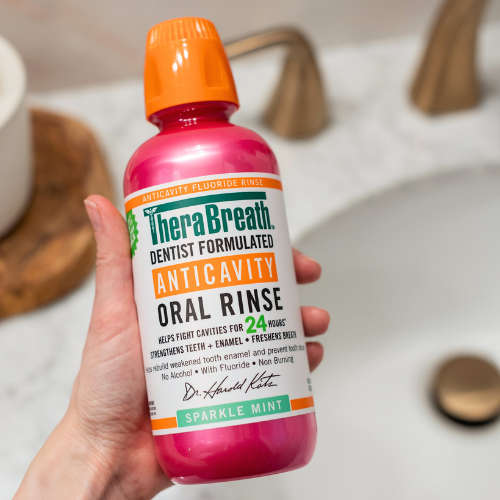 Whitening Fresh Breath Oral Rinse - Dazzling Mint