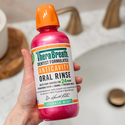 Whitening Fresh Breath Oral Rinse - Dazzling Mint