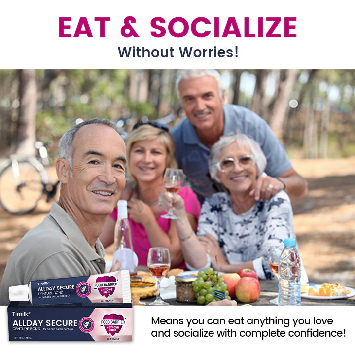 Timilk® All Day Secure Denture Bond