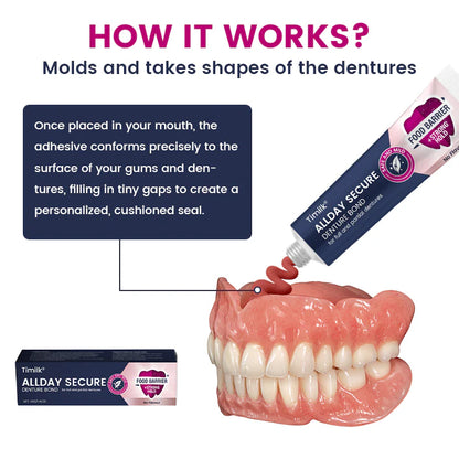 Timilk® All Day Secure Denture Bond