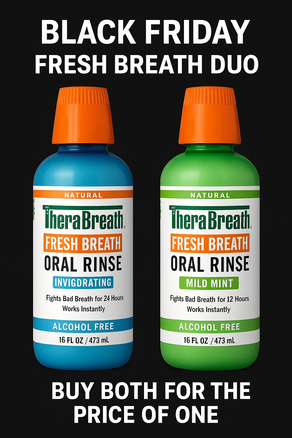 The breath co. Fresh Breath mouth wash