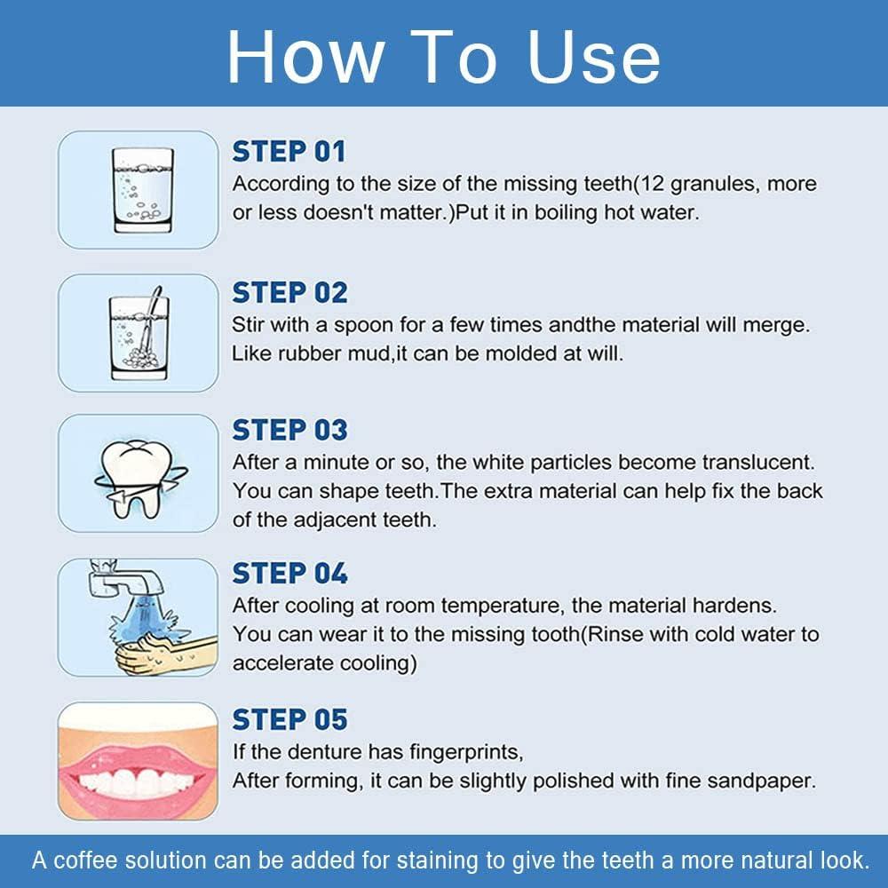 Temporary Teeth Repair Kit