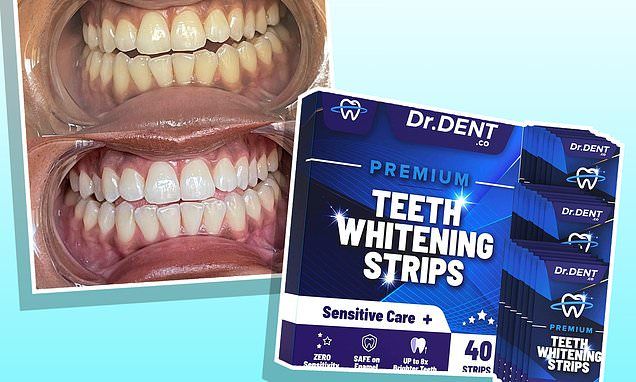 Dr Dent Teeth Whitening Strips (42 Strips)