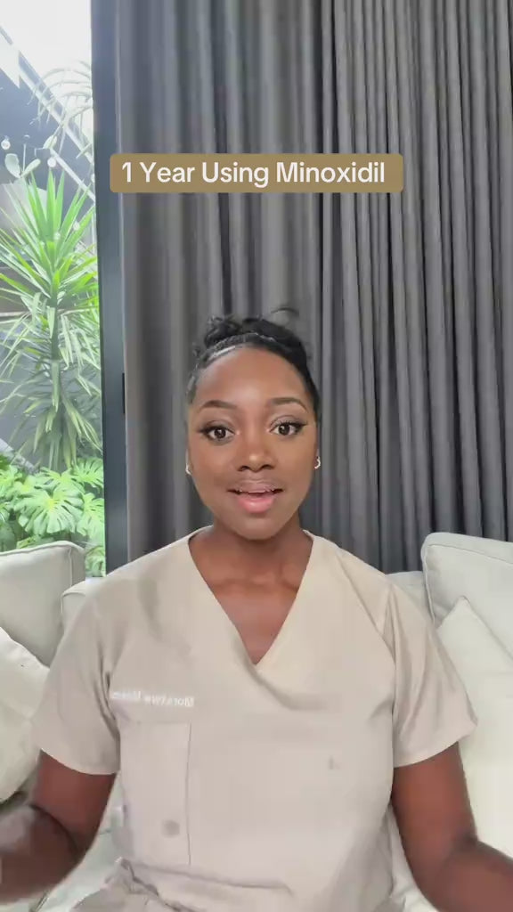 Load video: Dr. Moratwe Masima minoxidil review